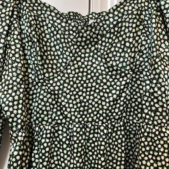 H&M midi silky dress large - Picture 4 of 8